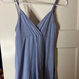 BRANDY MELVILLE blue flower dress